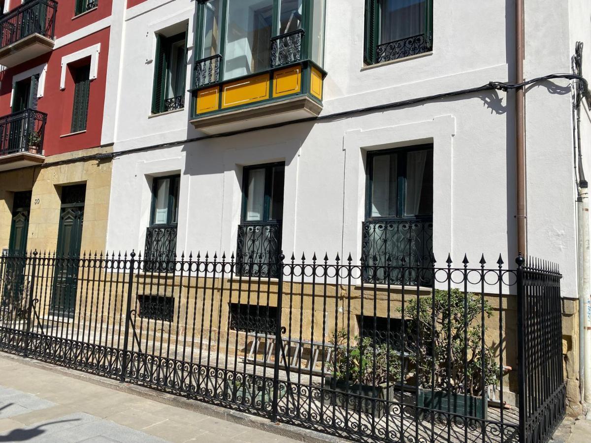 Getxo Beach Apartment By Getxo Garden Houses Exterior foto